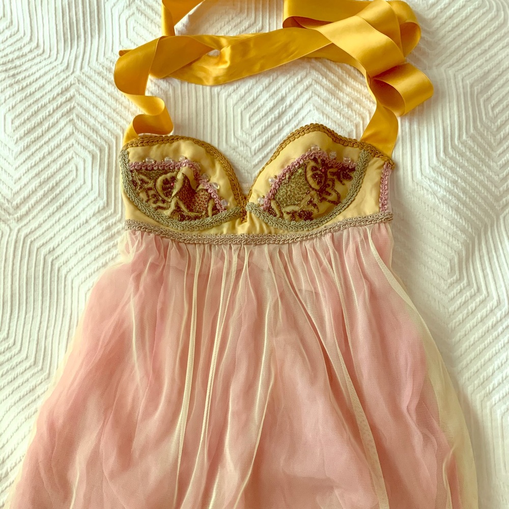 Debra Lindquist Fairytale Strapless Empire Gown